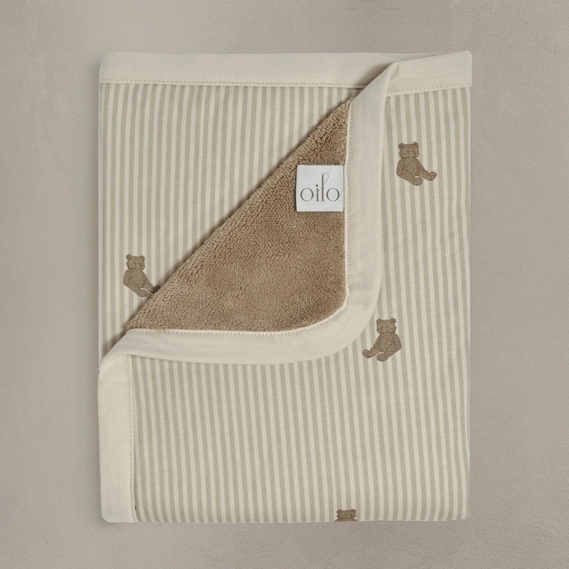 ‘BEAR’ – Cuddle Plush Infant Blanket