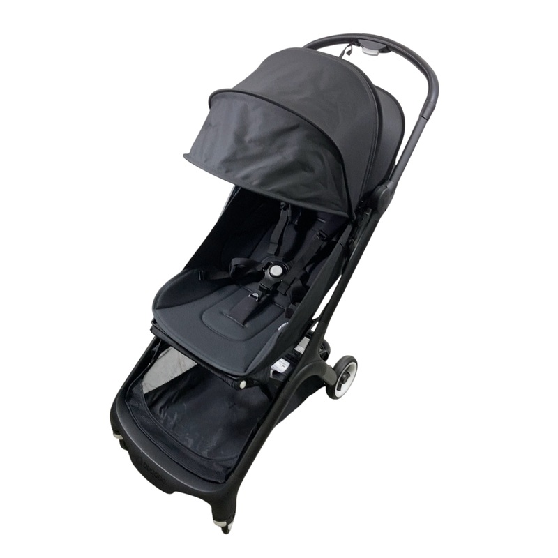 Bugaboo Butterfly Stroller, 2024, Black, Midnight Black, Midnight Black