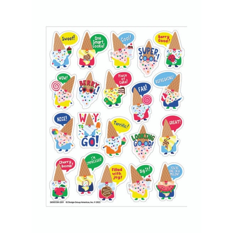 Dessert Gnomes Scented Stickers