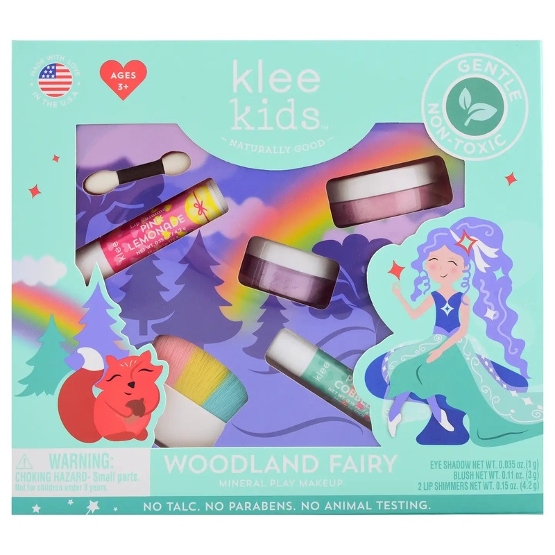 Klee Kids Natural Mineral Play Makeup Kit – Woodland Fairy