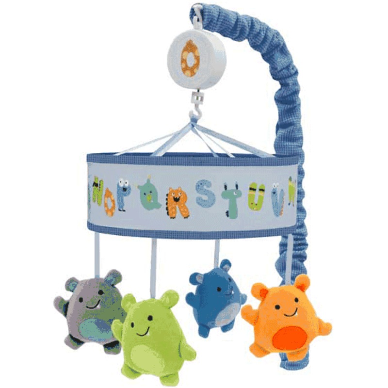 Lambs & Ivy Alpha Baby Musical Mobile