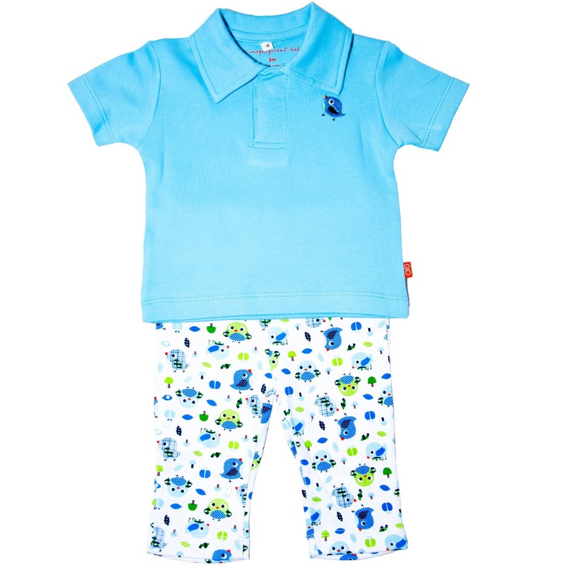Magnificent Baby Polo Shirt with Pants –  9 Months