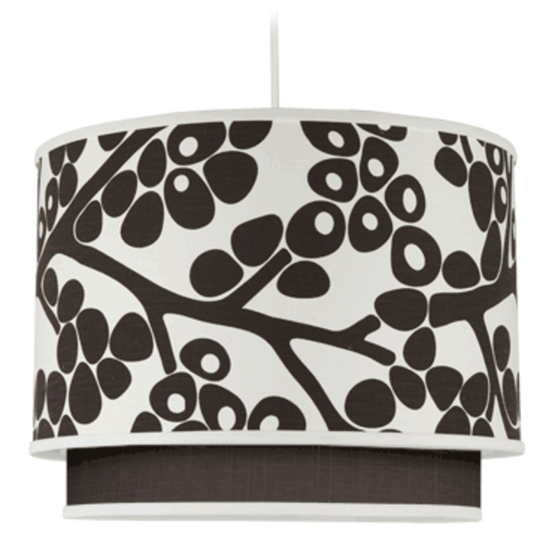 Oilo Modern Berries Double Cylinder Light in Brown
