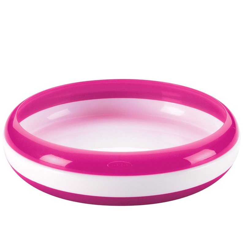 OXO Tot Plate in Pink