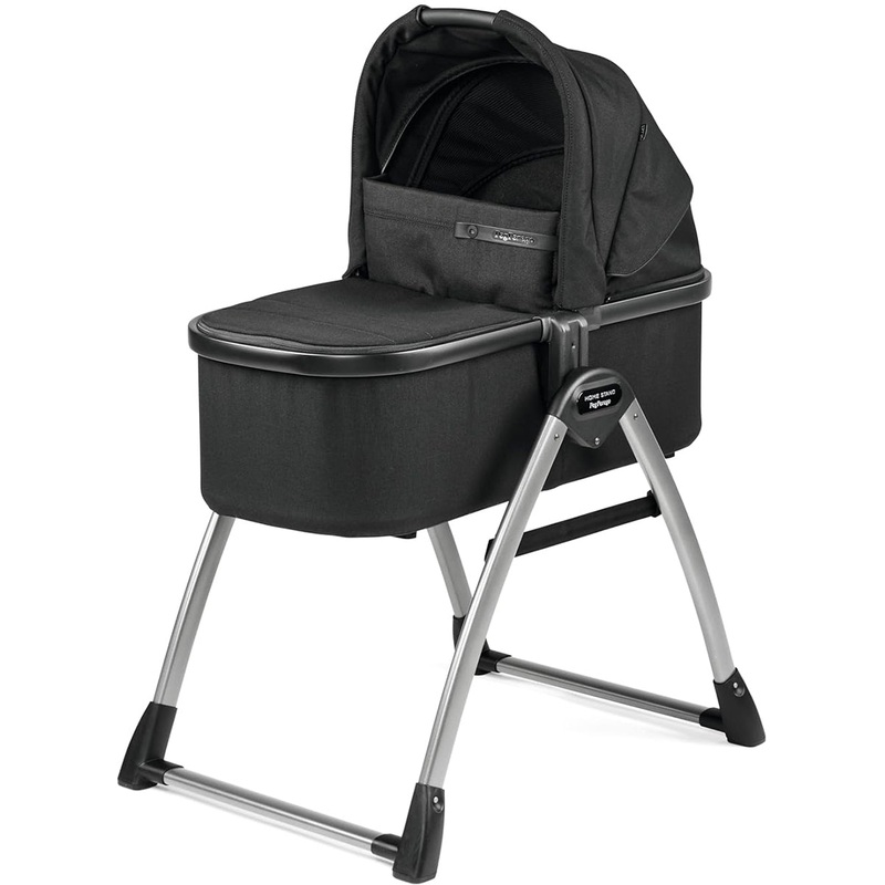 Peg Perego OPEN BOX Bassinet With Home Stand – True Black