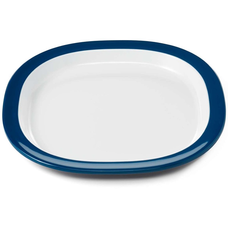 OXO Tot Melamine Plate – Navy