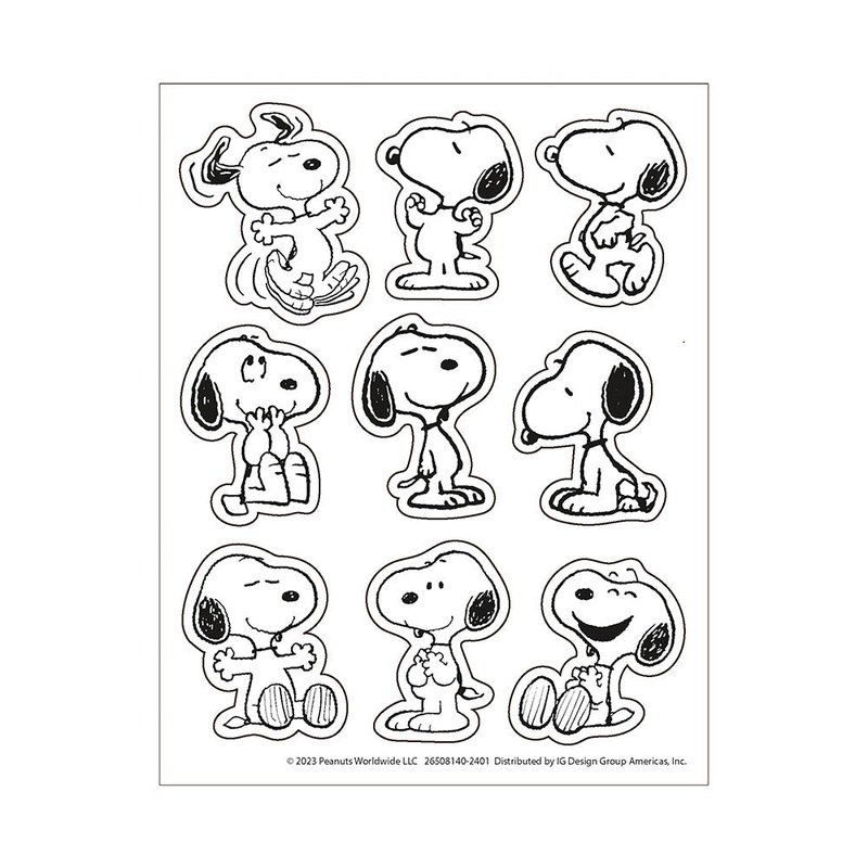 Peanuts Snoopy Die-Cut Stickers – Giant