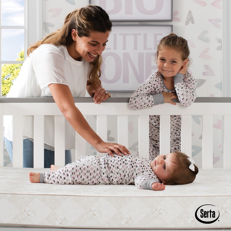 Serta Tranquility Eco Firm Crib & Toddler Mattress
