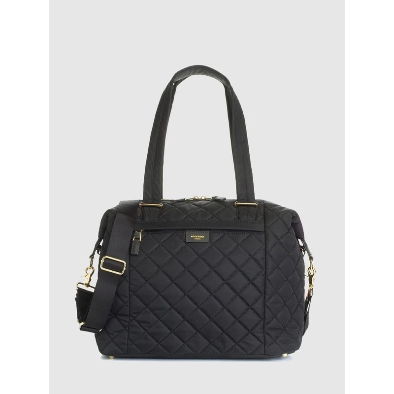 Storksak Stevie Quilt Changing Bag – Black