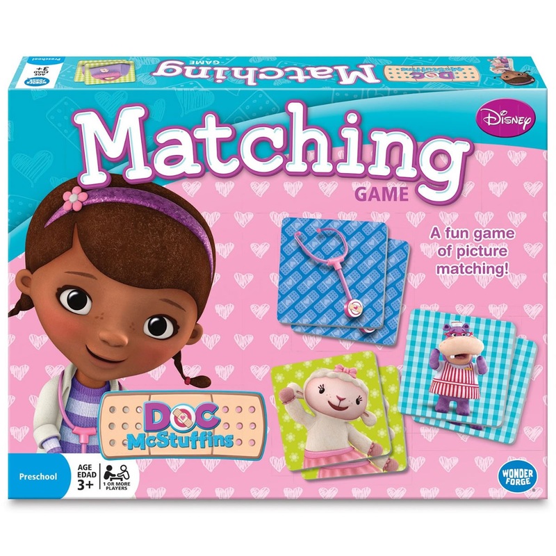 Wonder Forge Doc McStuffins Matching Game