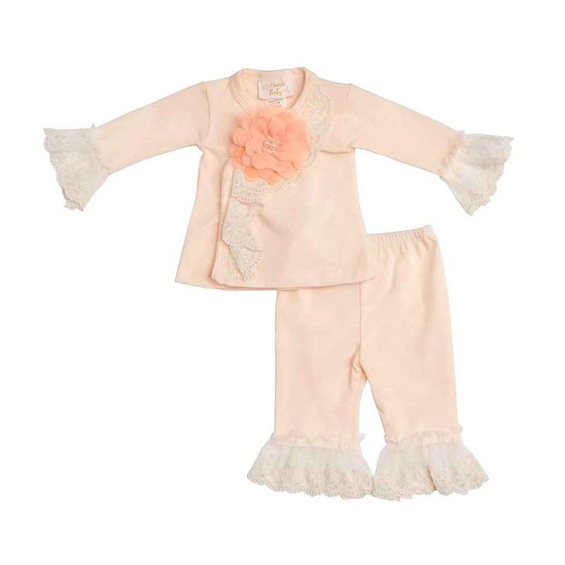 Chic Petite-pastel Crisscross Set