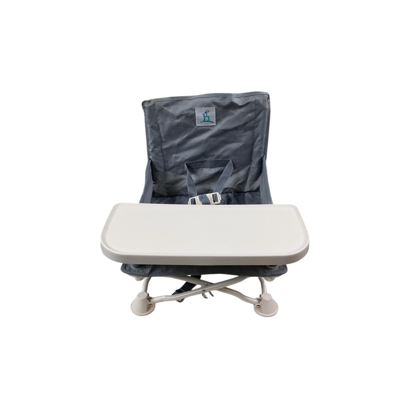 Hiccapop OmniBoost Travel Booster Seat, Slate Gray