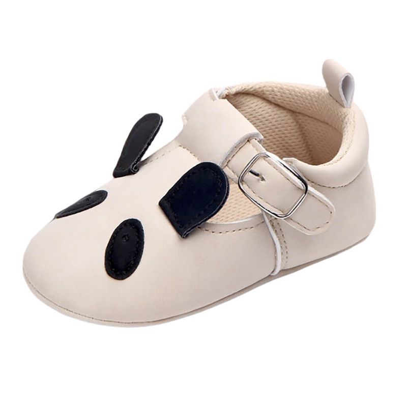 Leather Crawling Shoes Panda