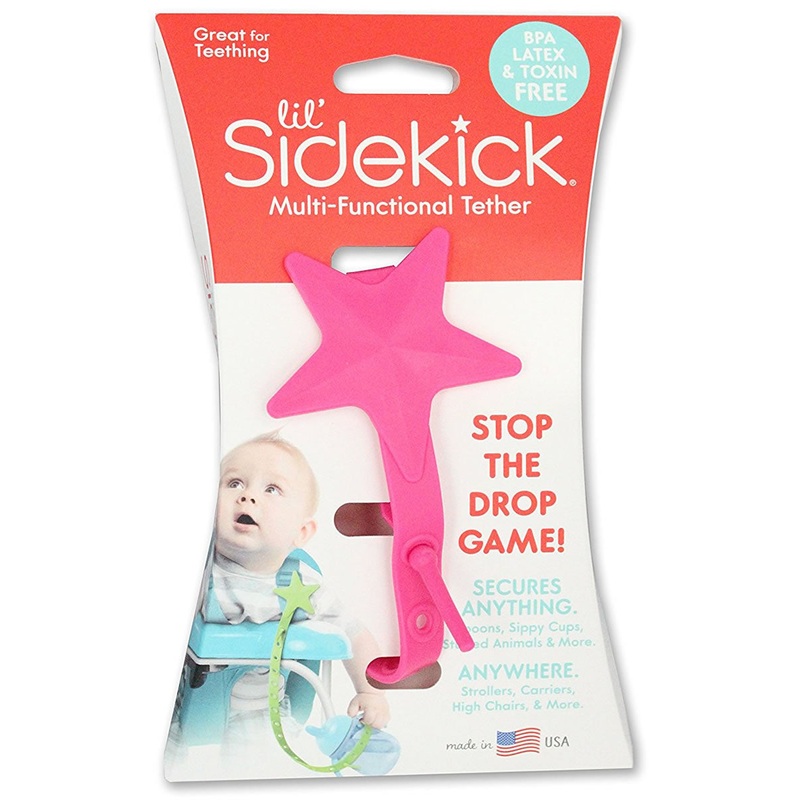 Lil’ Sidekick Multi-Function Tether – Neon Pink