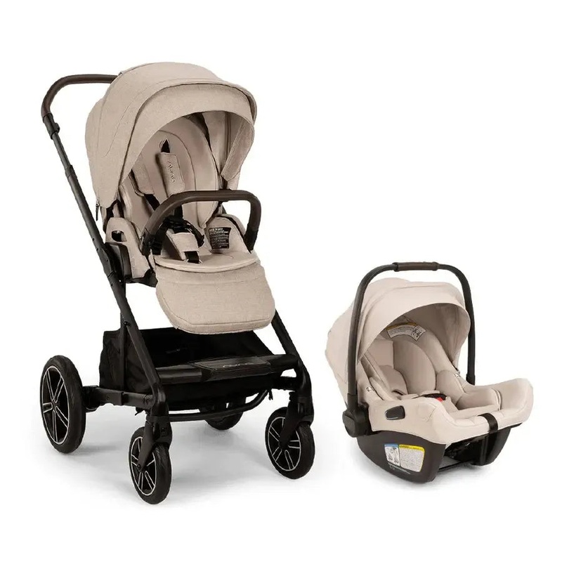 Nuna – MIXX Next Stroller + Pipa Aire RX Travel System – Biscotti