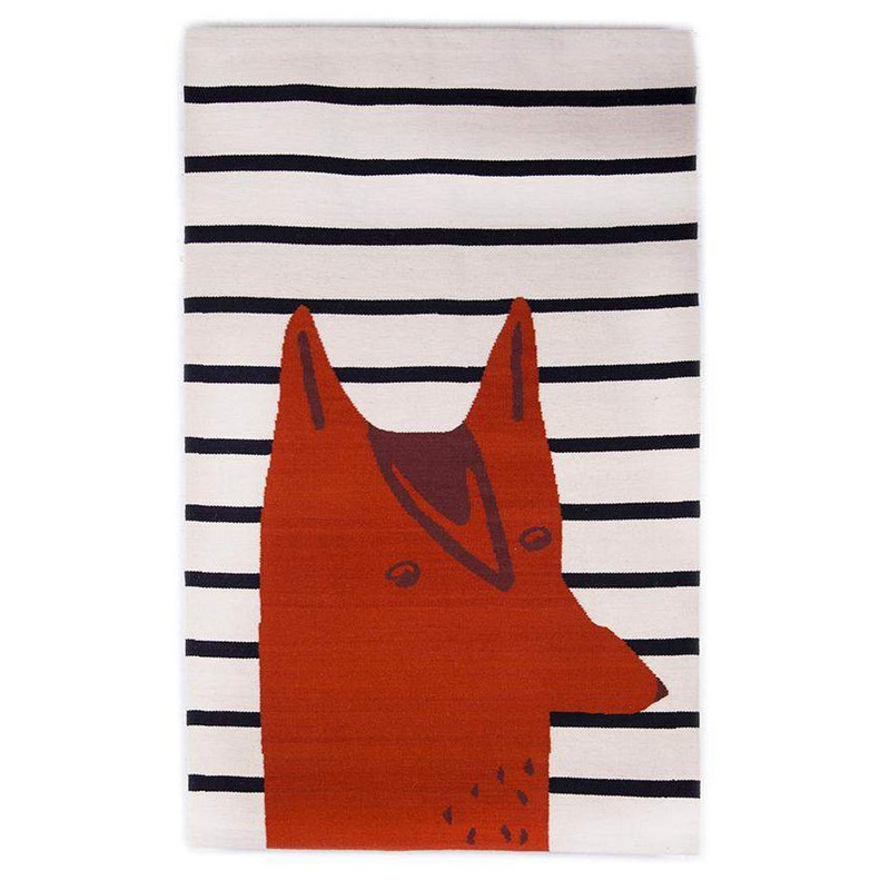 Oeuf Fox Rug – 4×6