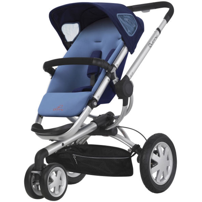 Quinny 2011 Buzz 3 Stroller in Electric Blue