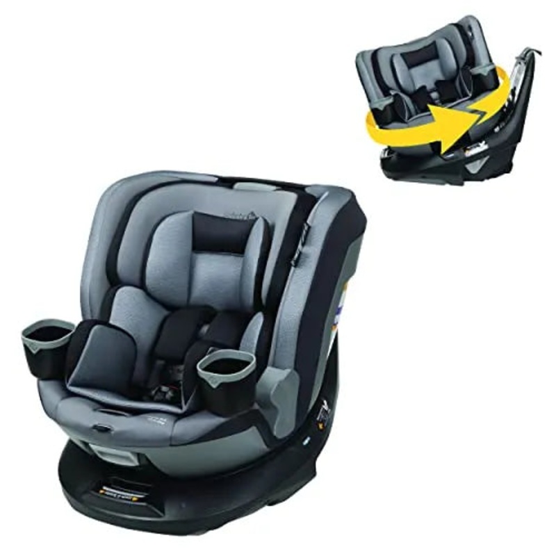 Turn and Go 360 DLX Rotating All-in-One Convertible Car Seat – High Street (See Description)