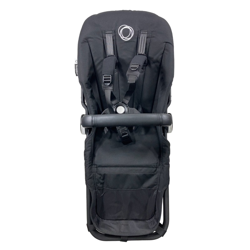 Bugaboo Donkey 5 Duo Extension Set, 2023, Black, Midnight Black, without Canopy