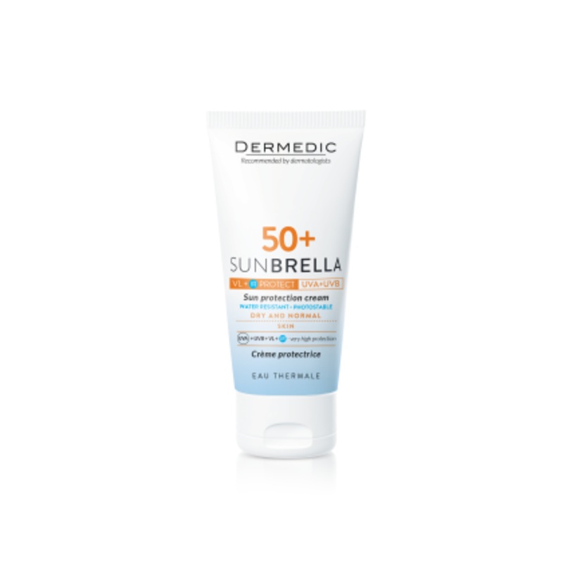 Dermedic Sunbrella Spf 50 +Sun Protection Cream Dry And Normal Skin 50Ml