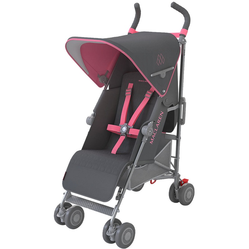 Maclaren 2016/2017 Quest Stroller – Charcoal/Primrose