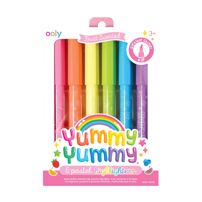 Ooly Yummy Yummy Scented Highlighters – Set of 6