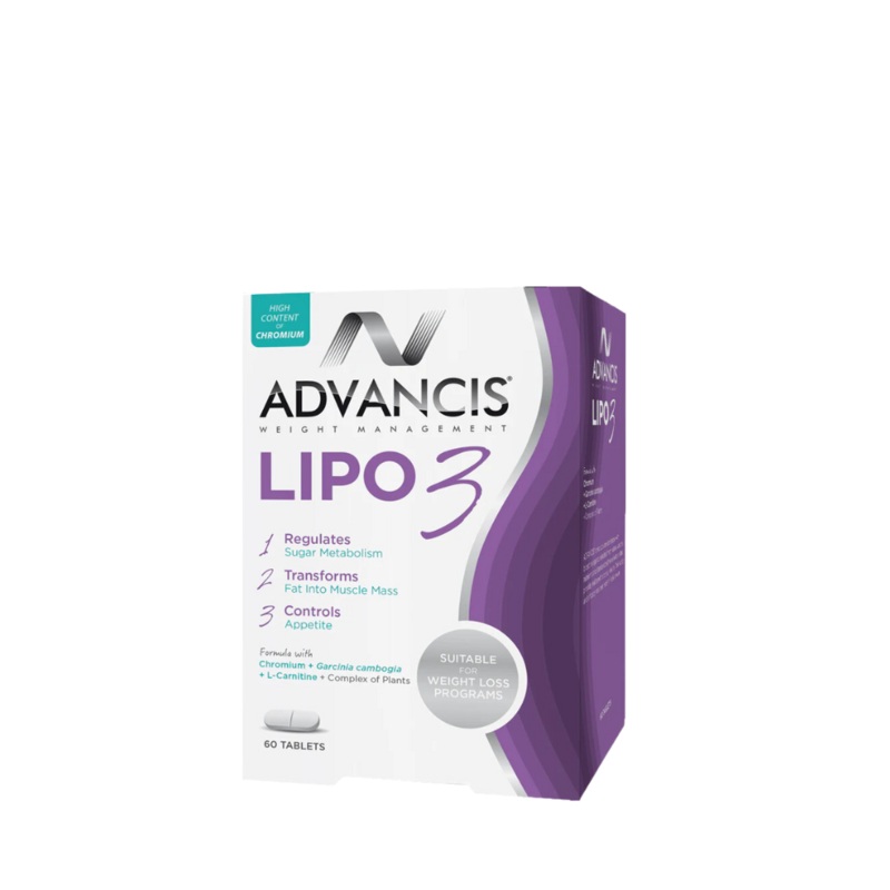 Advancis Lipo 3 Fat Burner 90Tabs + 10Caps