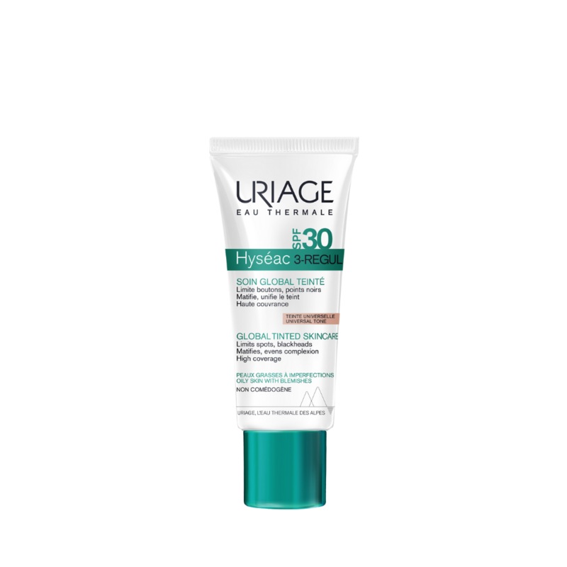 Uriage Hyseac 3-Regul Global Tinted Skincare Spf30+ 40Ml