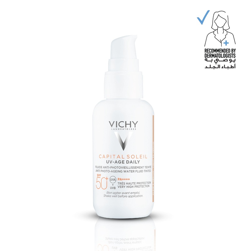 Vichy Capital Soleil UV – Age Tinted Anti Ageing Sunscreen SPF 50+ with Niacinamide 40ml