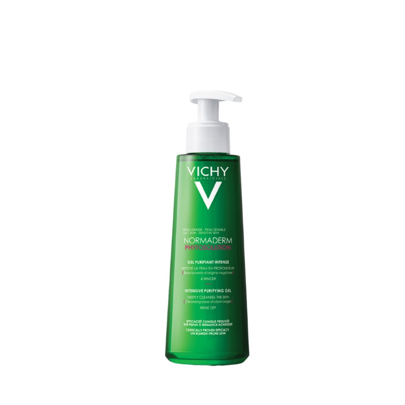 Vichy Normaderm Phytosolution Face Cleanser Gel for Oily/Acne Skin with Salicylic Acid 400ml