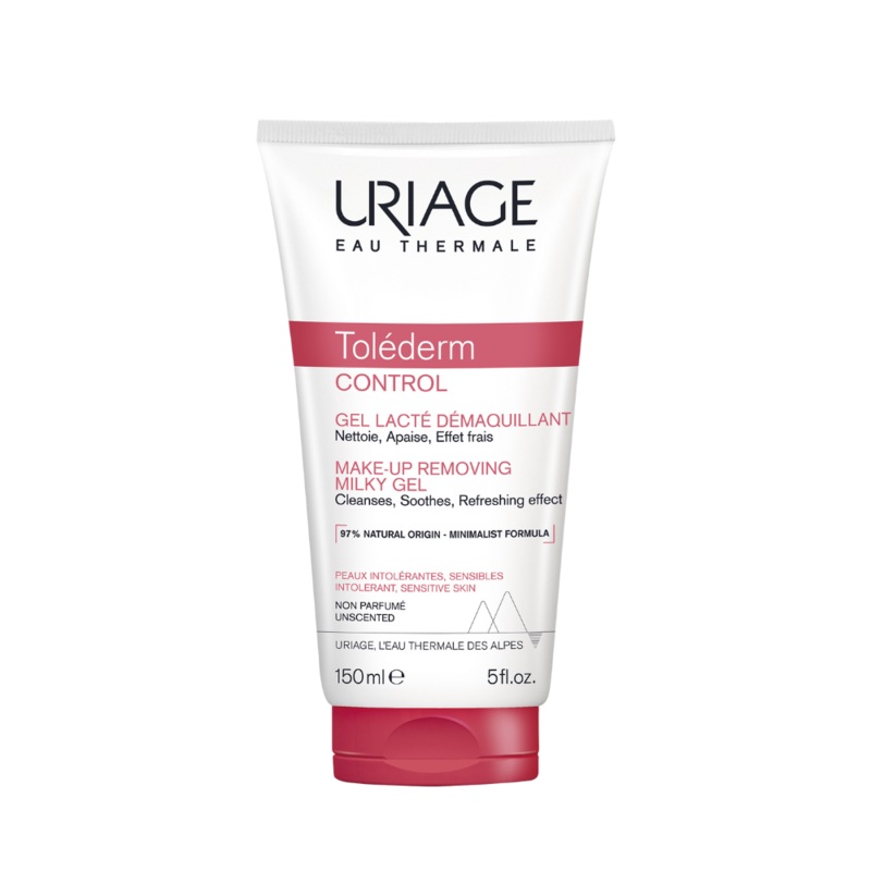 Uriage Tolederm Control Make-Up Removing Milky Gel 150Ml