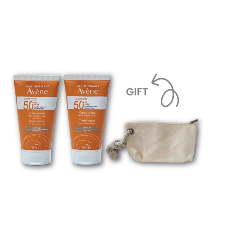 Avene Tinted Cream SPF50+ Bundle