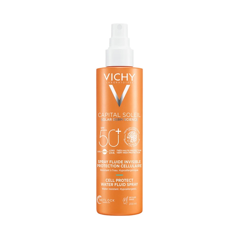 Vichy Capital Soleil Invisible Fluid Spray SPF50+ 200Ml
