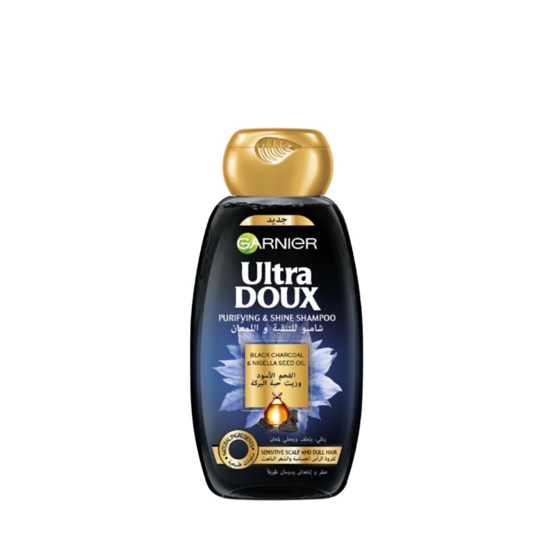 Ultra Doux Black Charcoal Shampoo 400Ml