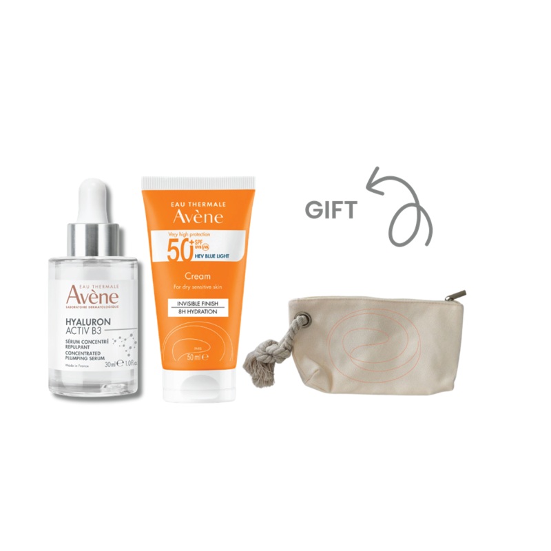 Avene Hyaluron Activ B3 Serum + Avene Cream Sunscreen SPF50+