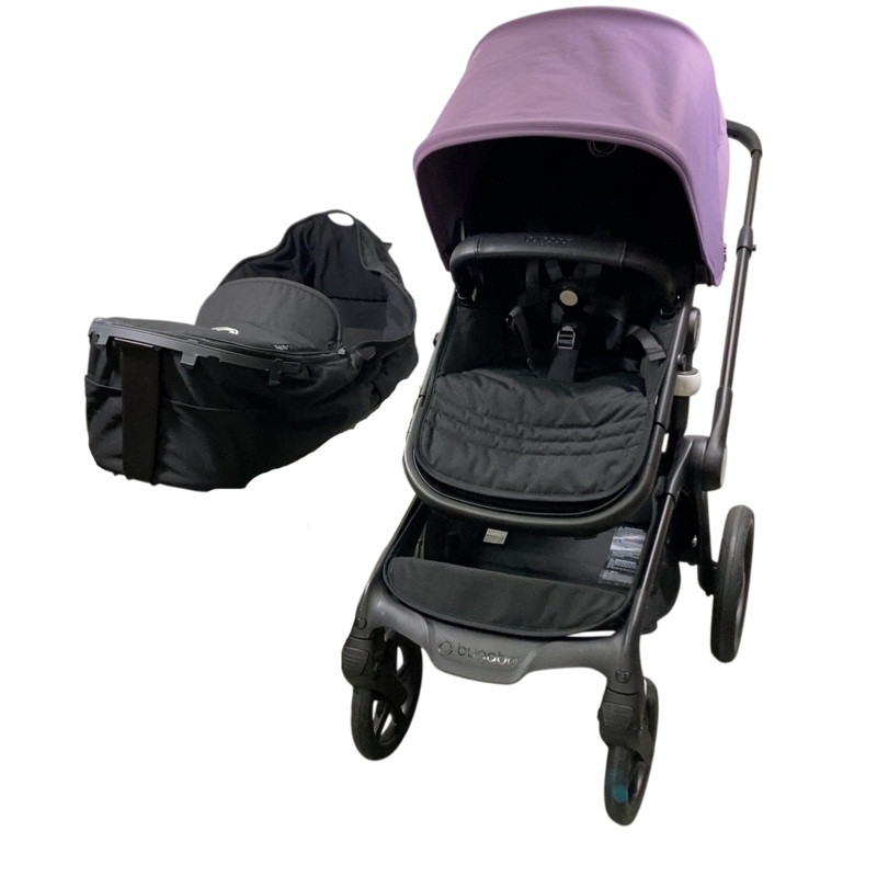 Bugaboo Fox 5 Stroller, 2023, Astro Purple – Midnight Black, Black