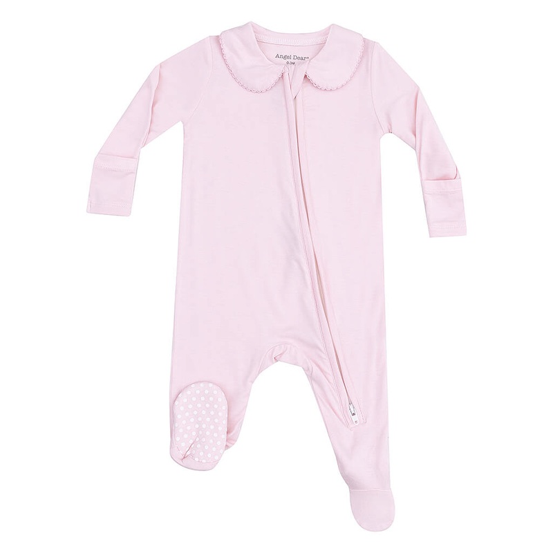 2 Way Zipper Footie Solid Classic Peter Pan