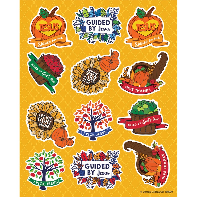 Fall Faith Sticker Pack