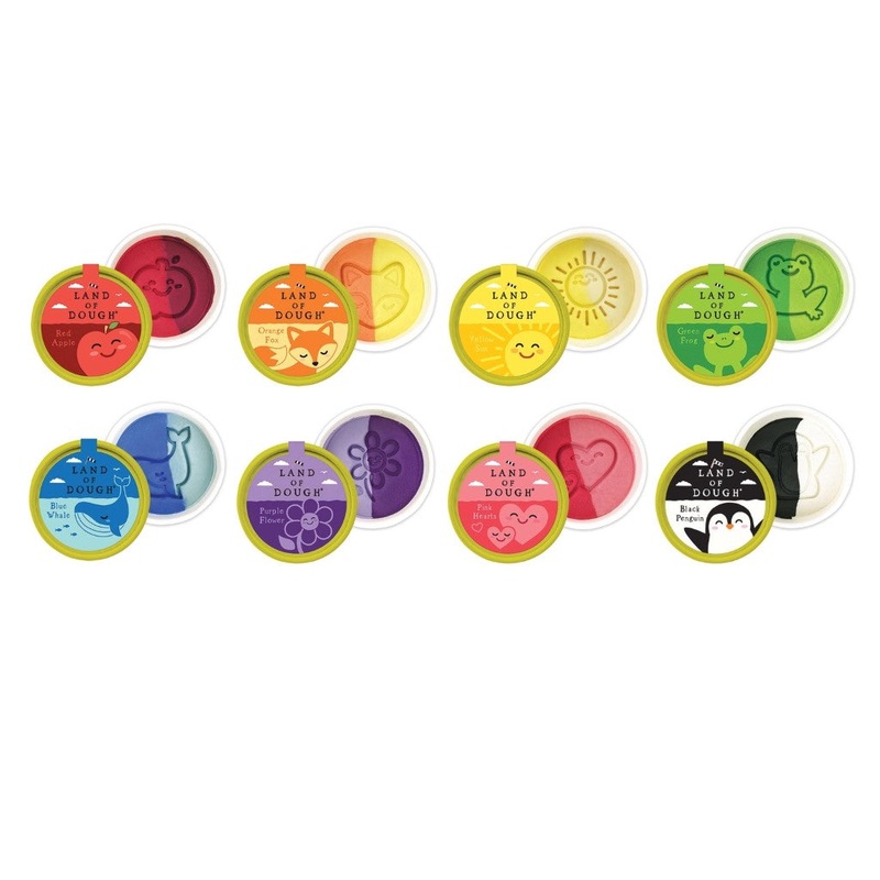 Mini Dough Cup Pink Hearts