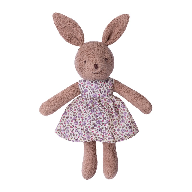 Organic Little Bunny Plush – Cocoa Brown