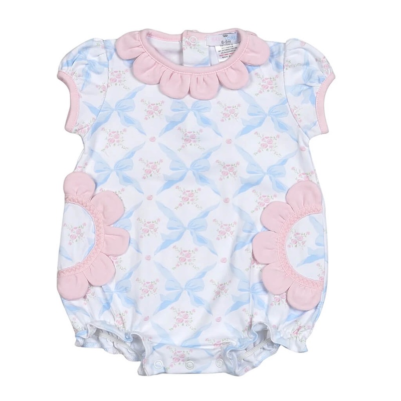 Pima Bubble Blue Bows