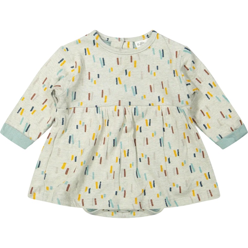 Riffle Amsterdam – Organic Long Sleeve Dress – Confetti