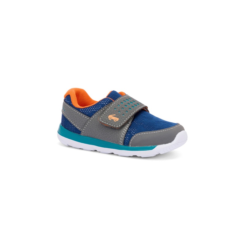 See Kai Run Ryder FlexiRun Sneakers – Navy/Orange