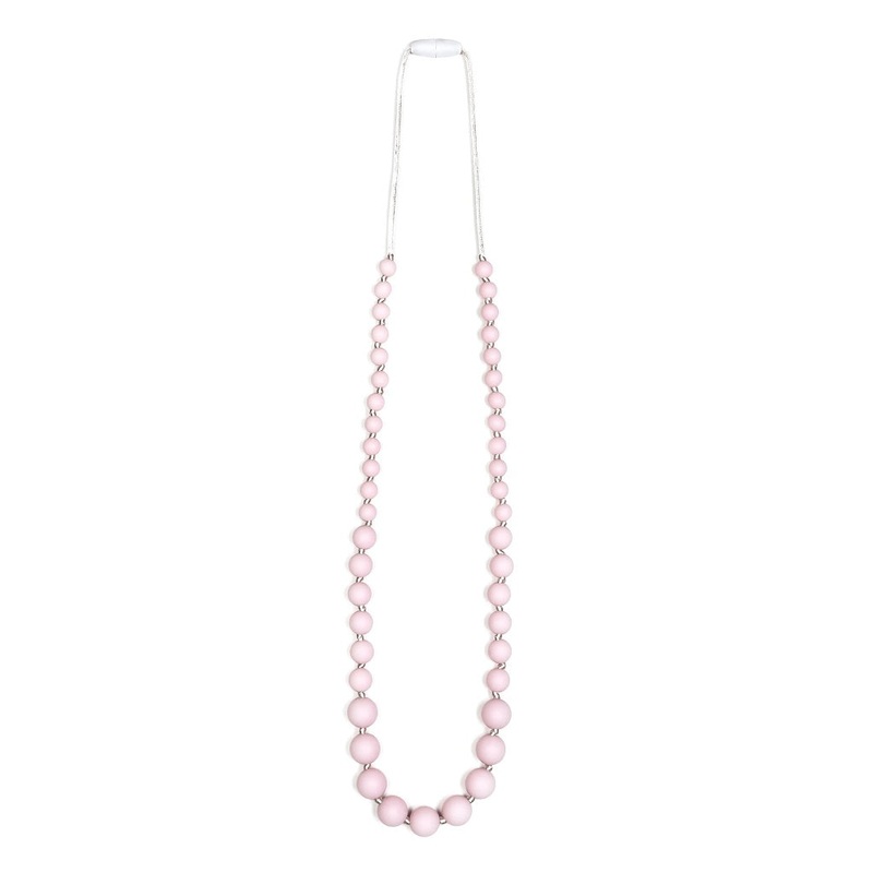 Audrey Teething Necklace Gray