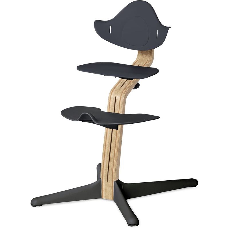 Nomi Chair – Anthracite  /  White Oak