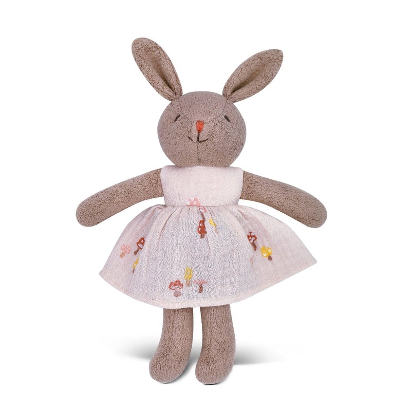 Organic Little Bunny Plush – Mini Mushroom