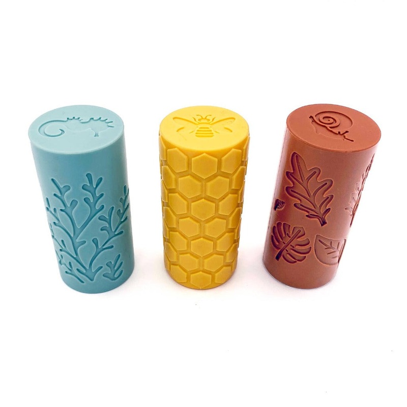 Silicone Dough/Cookie Embossed Roller Stamps Bee