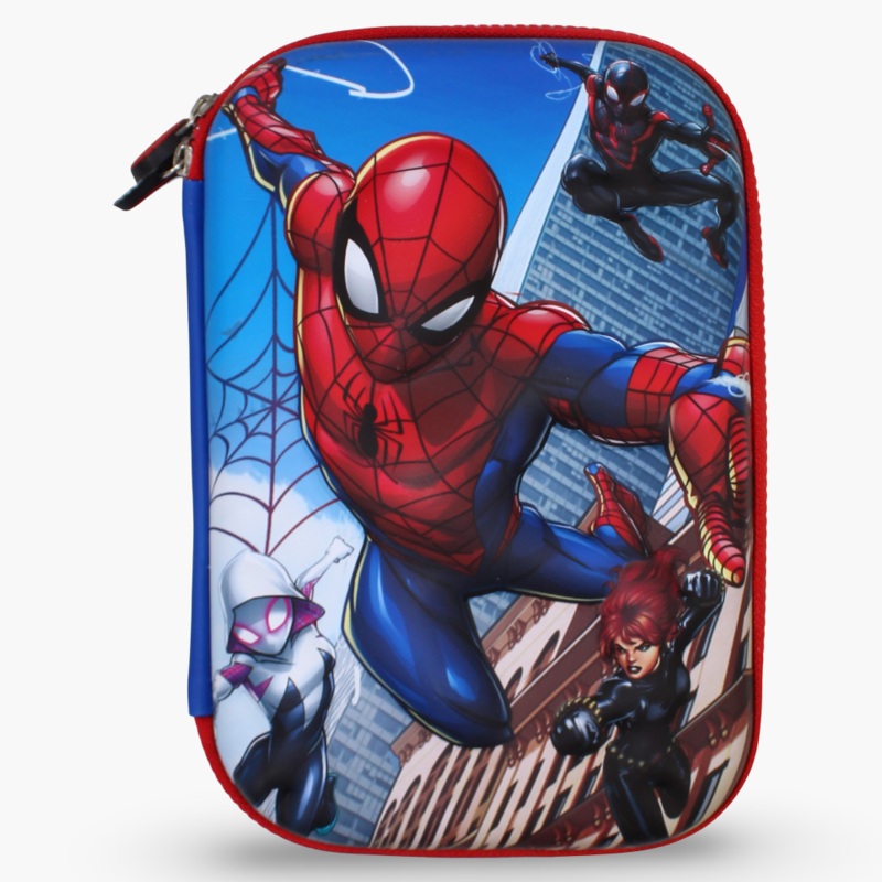 Spiderman Pencil Case – Blue & Red