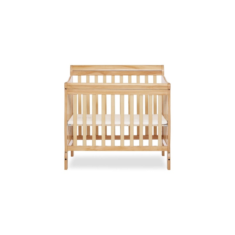 4 in 1 Aden Convertible Mini Crib – Natural