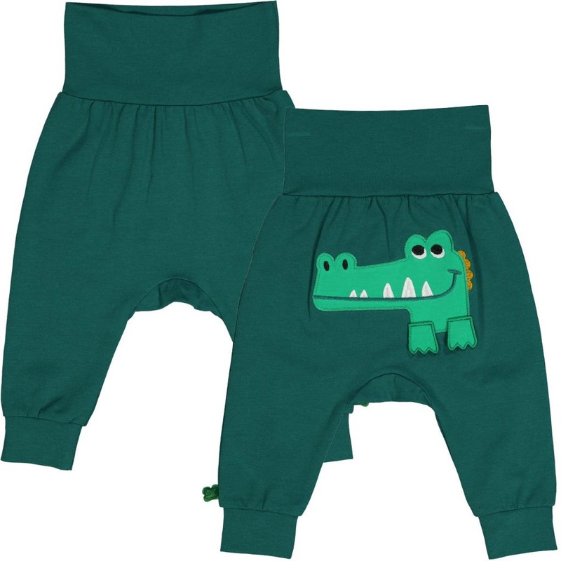 Applique Harem Pants – Croco 0-3 months